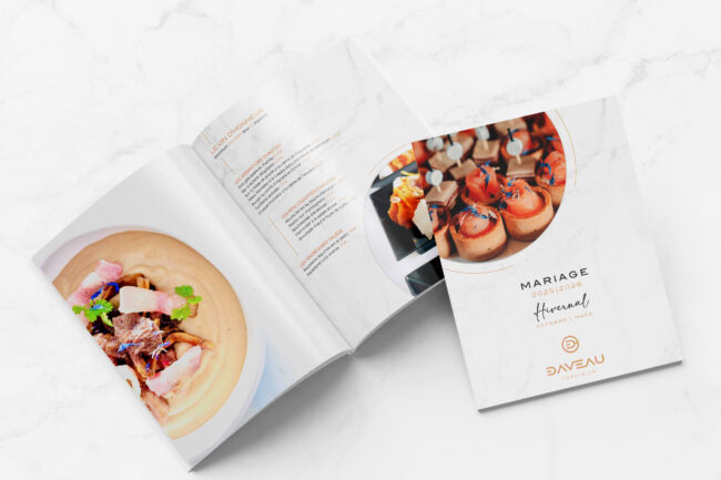 Mise en page plaquette commerciale