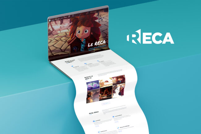 Interface web RECA Animation