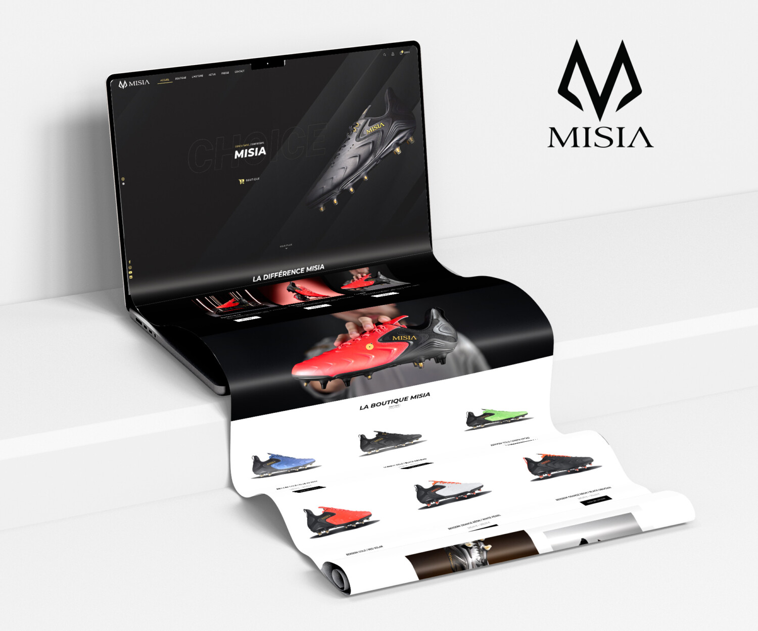 creation webdesign site internet misia