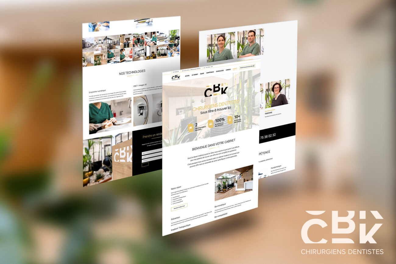 design web site internet graphiste CBK