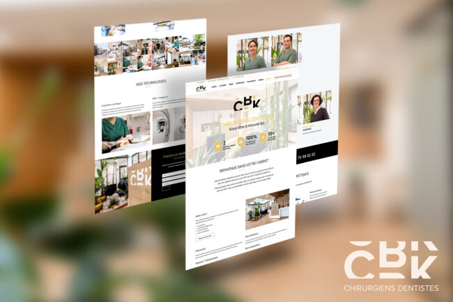 Site internet responsive Dentiste CBK