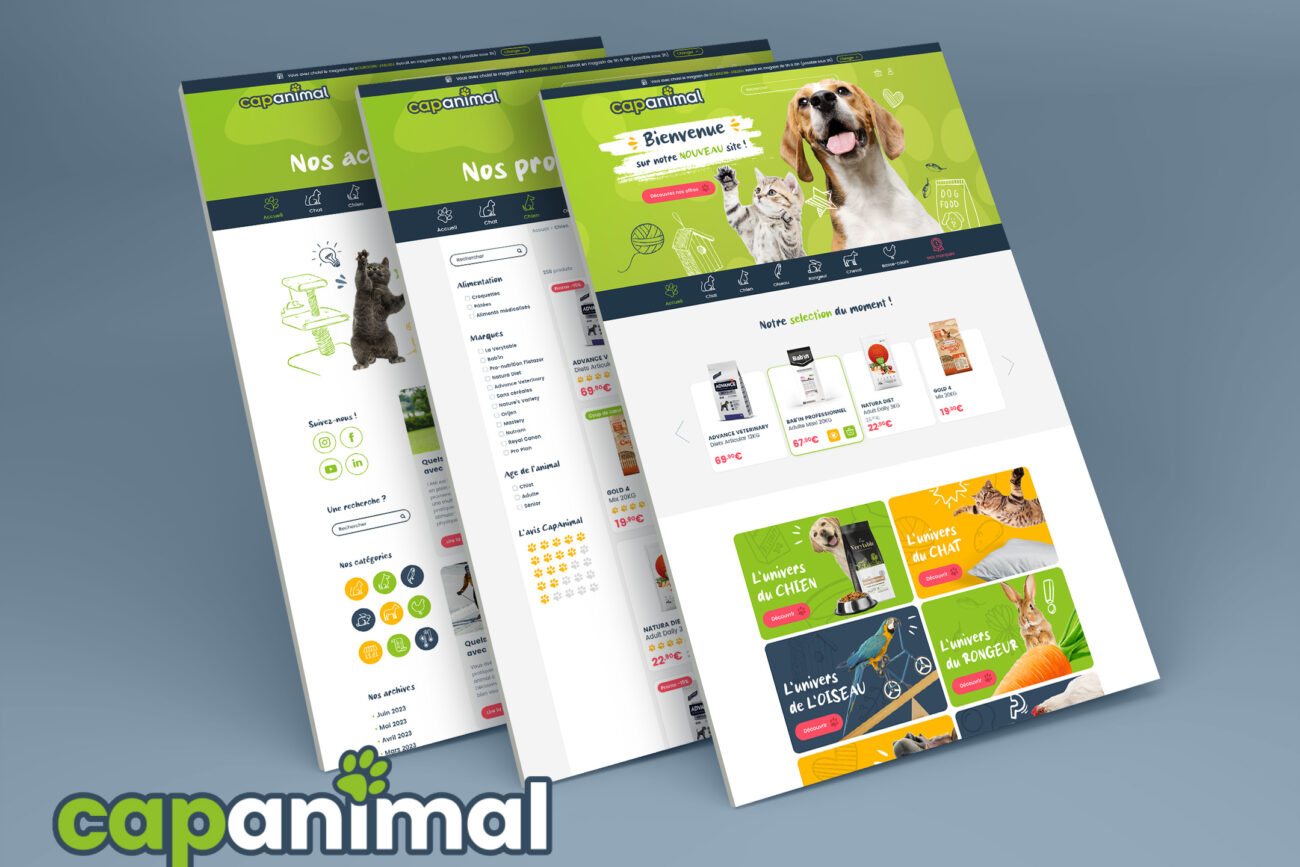 creation design web capanimal