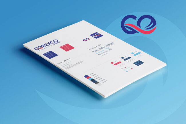 Charte graphique Corexco Marine