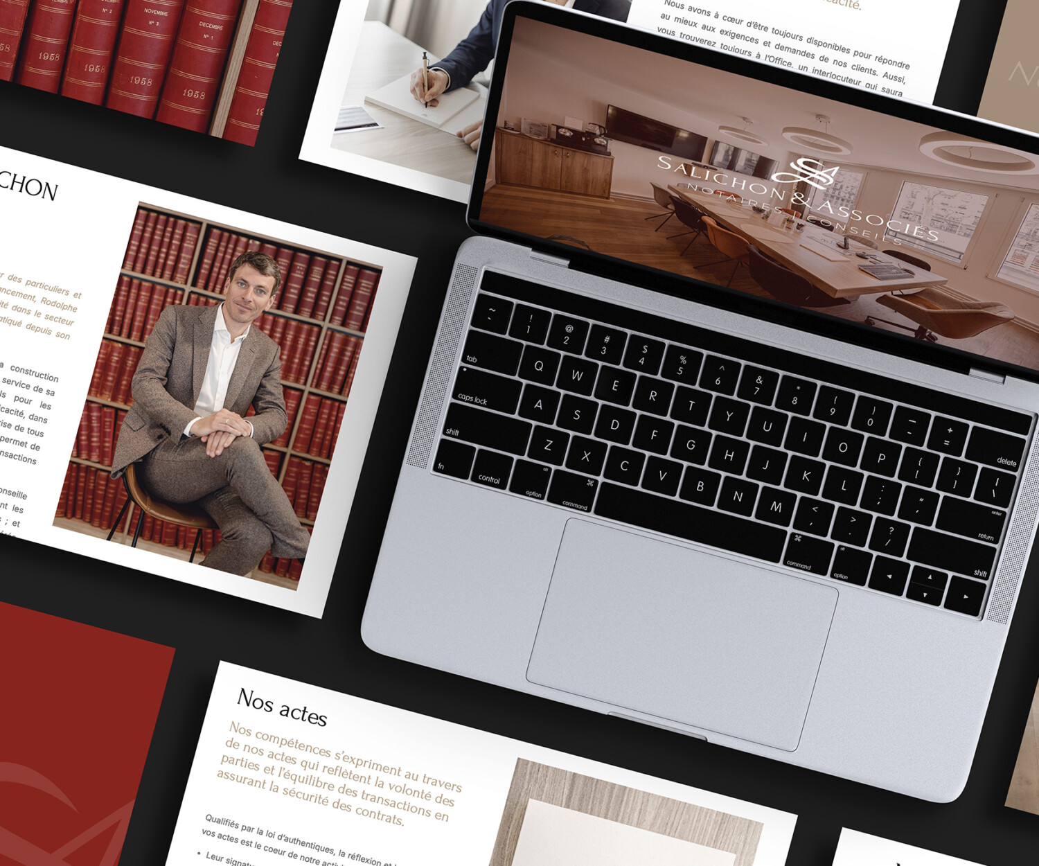 Création site internet cabinet notaires