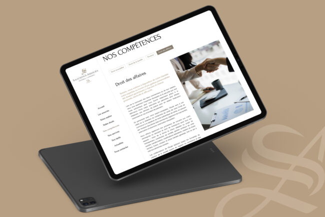 Site internet adaptable tablettes