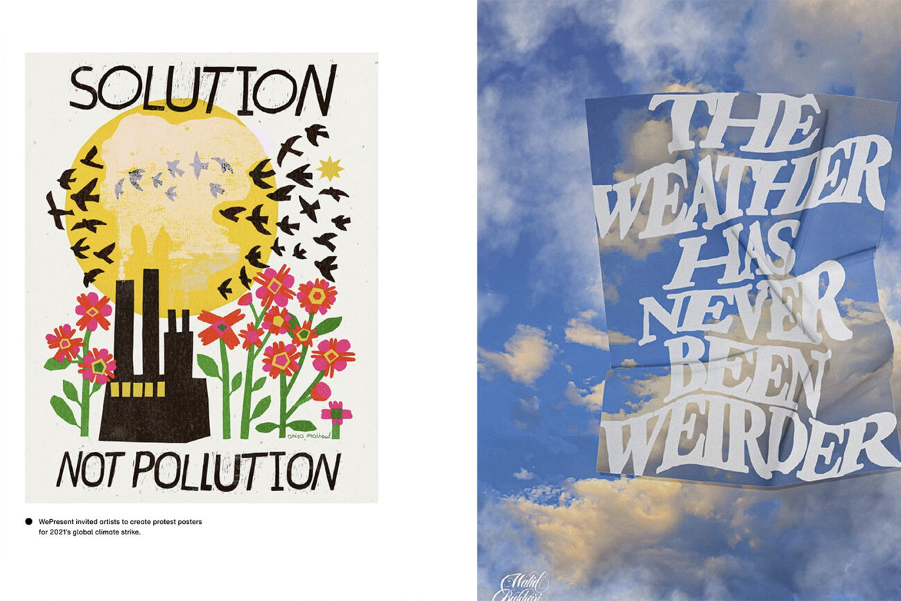 tendances typographies 2025 hot&wet