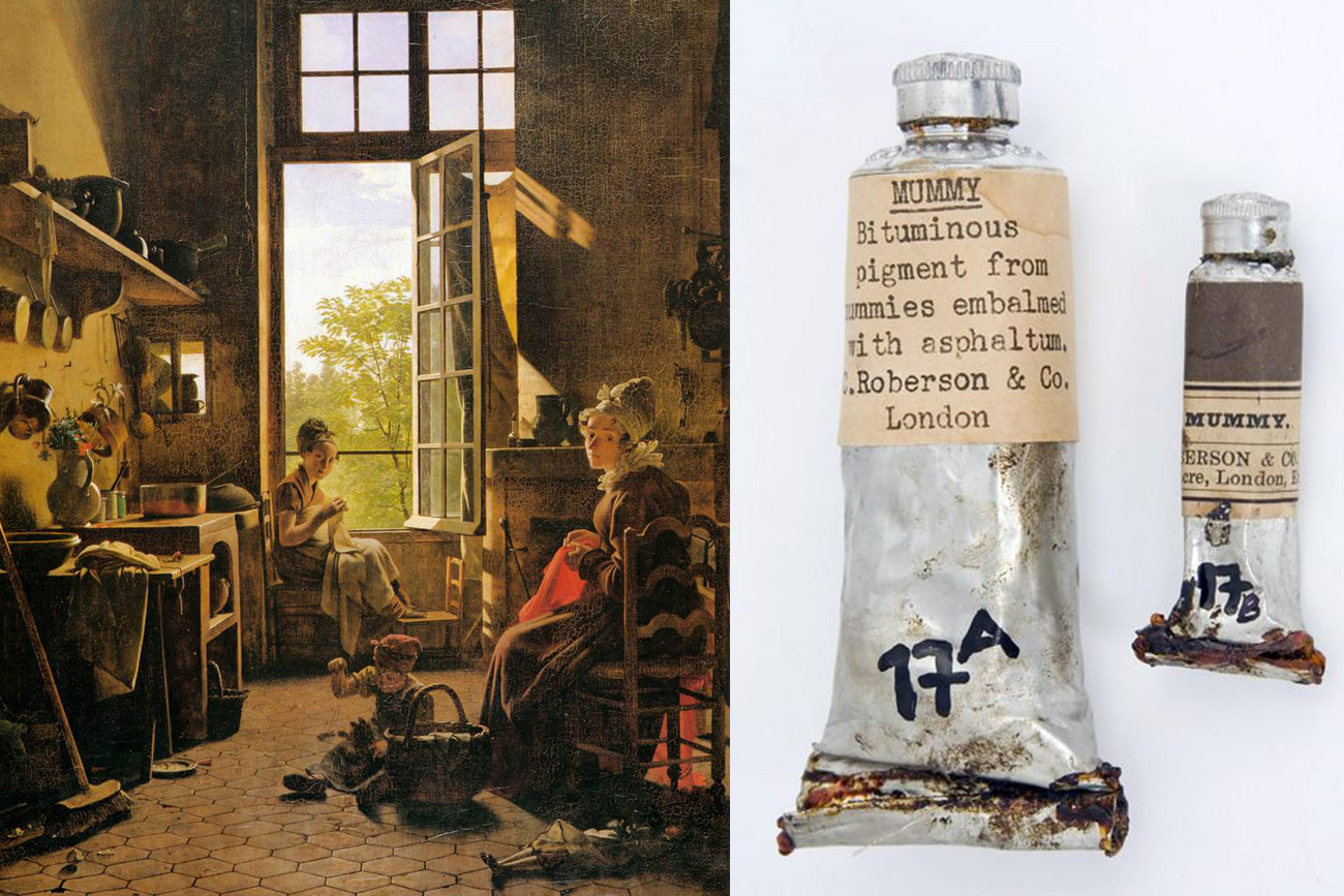 pigment brun egyptien