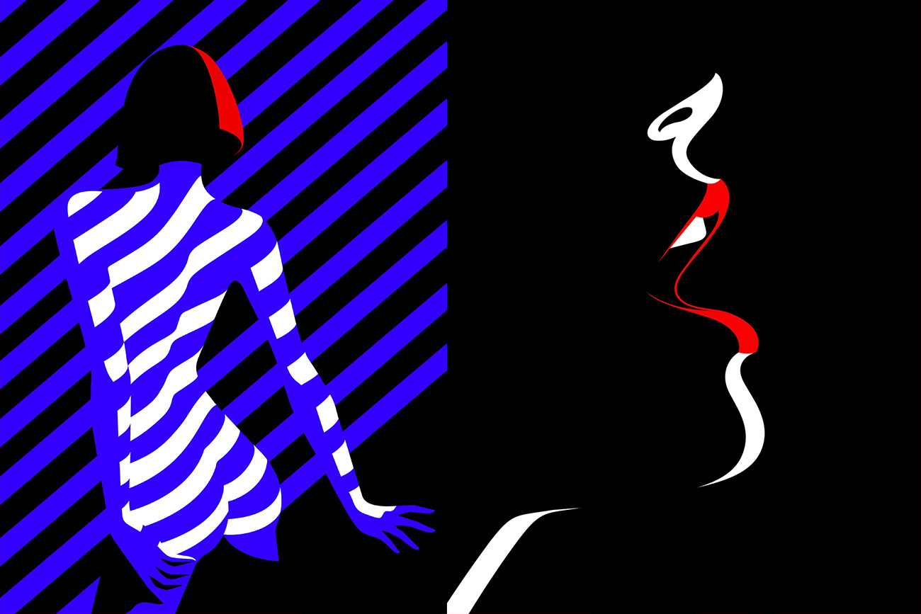 malika favre sensuel illustration